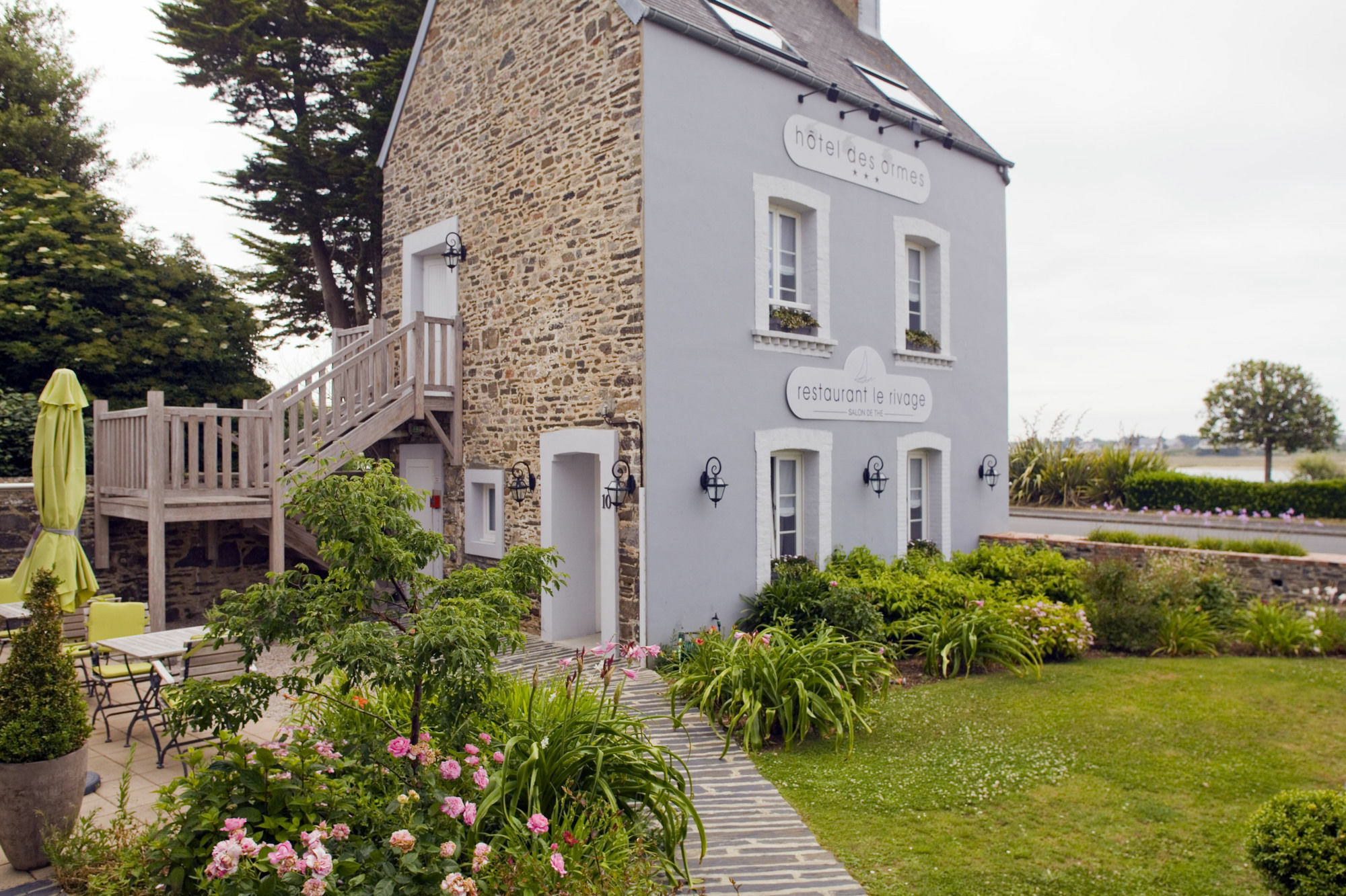 Relais Du Silence Hotel Restaurant Les Ormes Barneville-Carteret Exterior foto